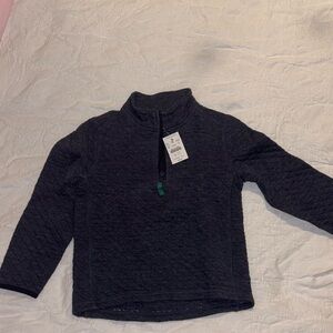 Quarter zipper sweater